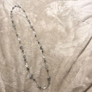 Long beaded necklace